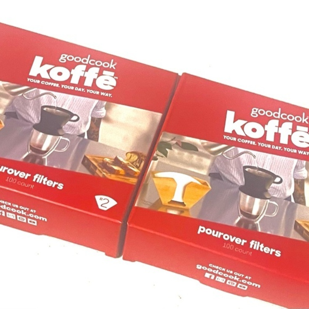 Offer pour over filters bundle by Goodcook Pourover Filters